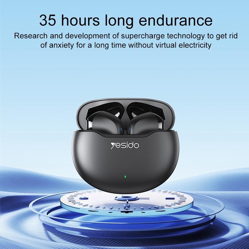 NNEDSZ Wireless Bluetooth 5.0 Earbuds - Tws - Black