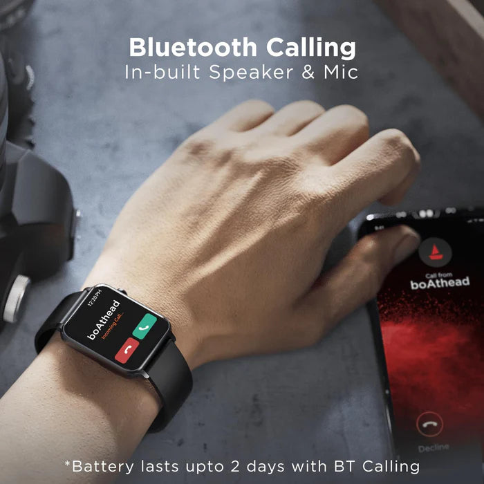 Bluetooth Calling Smartwatch with 1.69" (4.29 cm) HD Curved Display, 150+ Watch Faces, Heart Rate & SPO2 Monitoring  Read