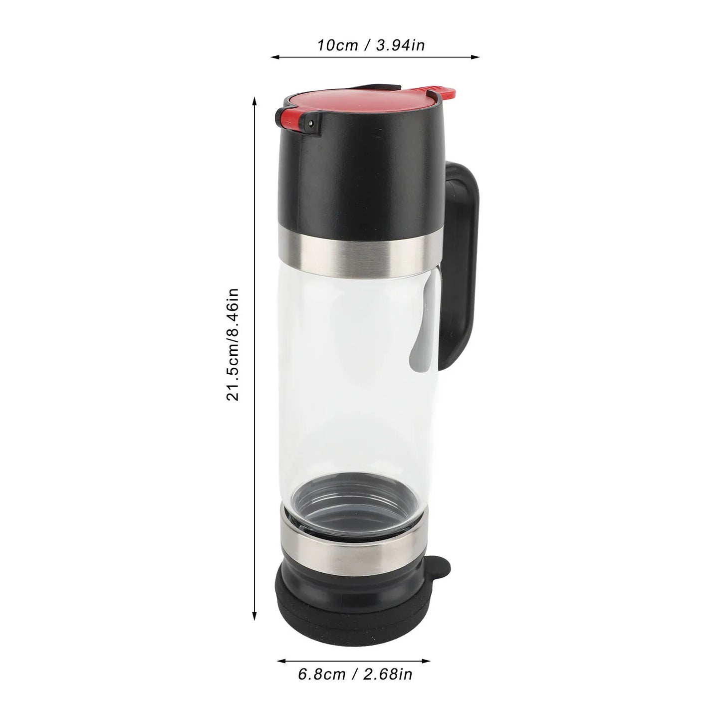 موزع عسل بمقبض ومانع للتنقيط