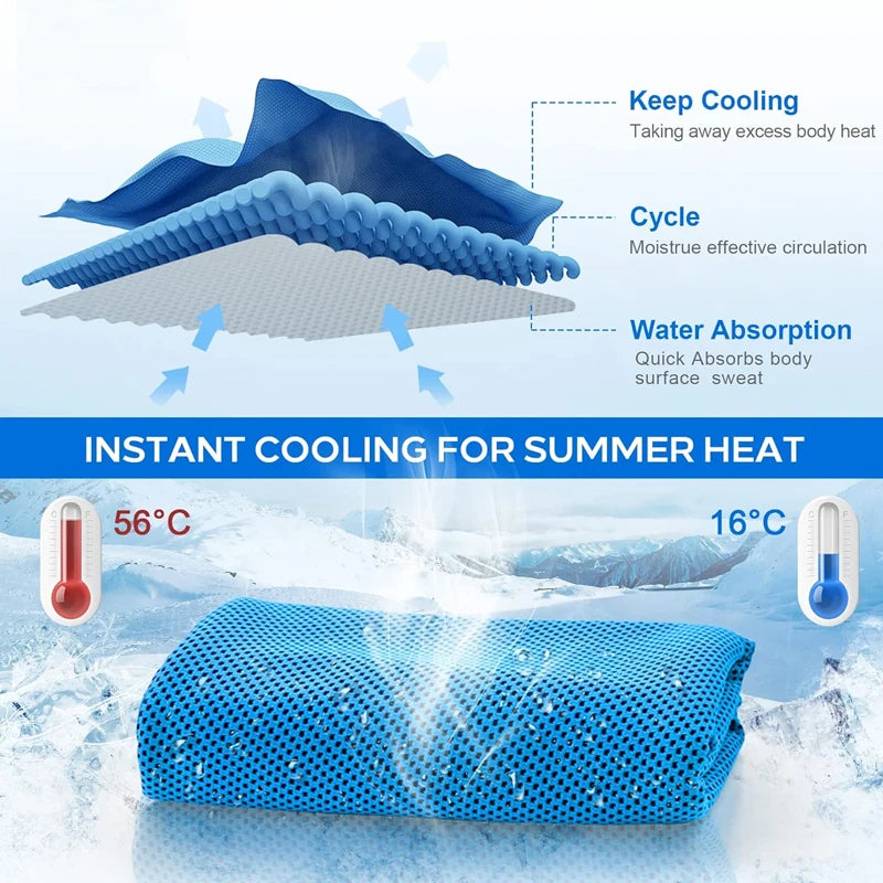 Quick-Dry Sports Cooling Towel